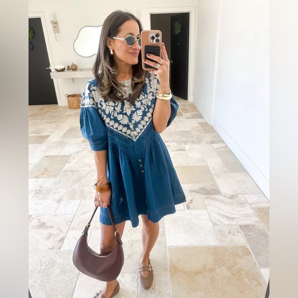 Free People Orson Mini Dress M - Picture 1 of 11